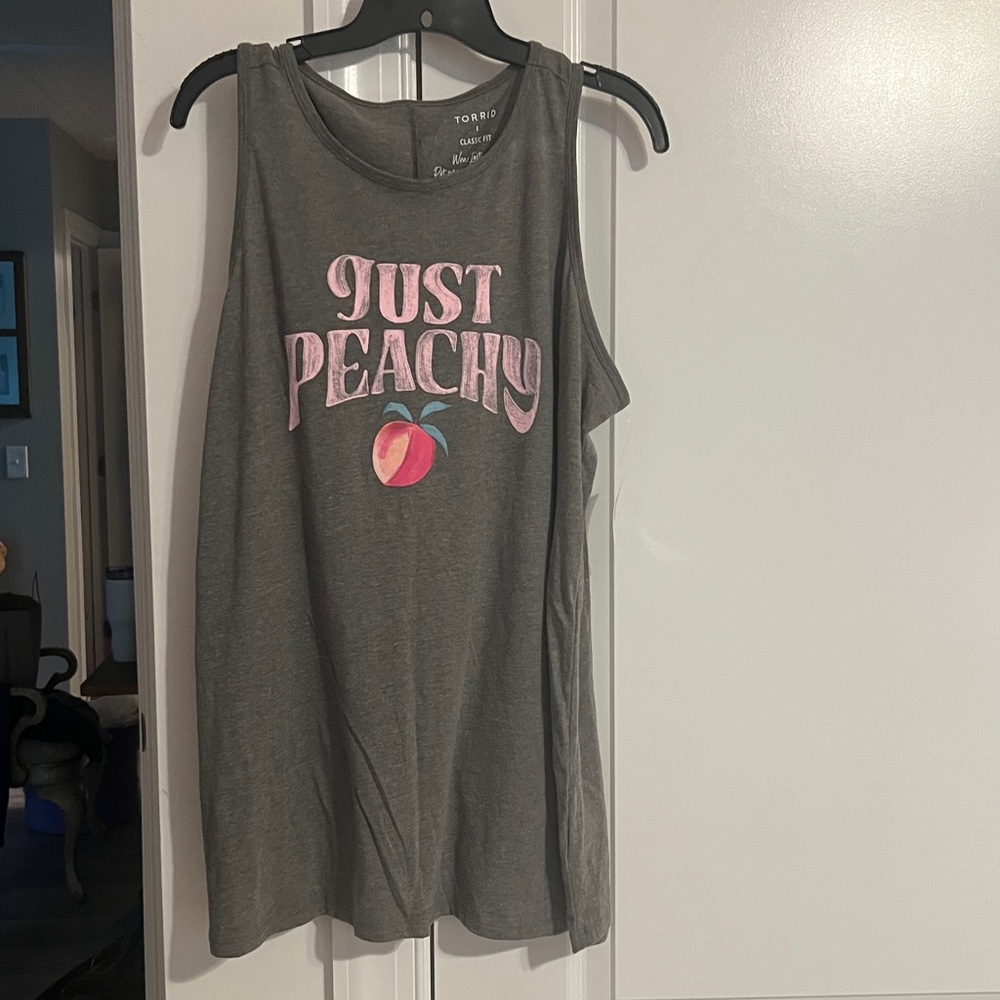Torrid Gray Classic Fit Tank